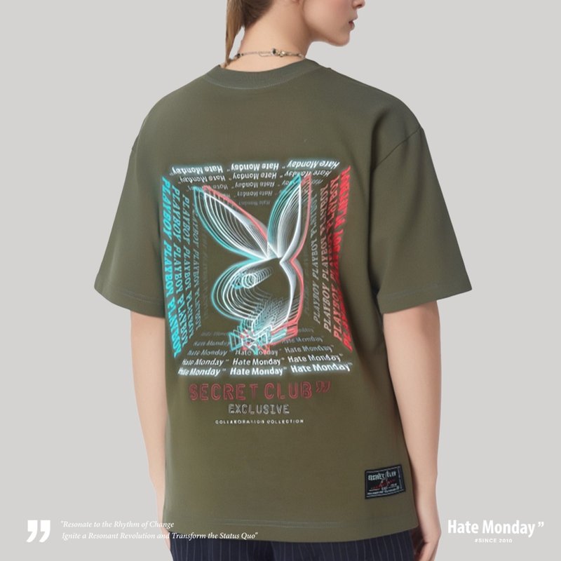 HATE MONDAY X Playboy - TEE(PBHMS25T79) - 帽T/大學T - 棉．麻 
