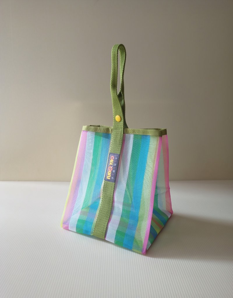 New version of fresh green juice_Ganzhi Dangdang bag - Handbags & Totes - Nylon Pink