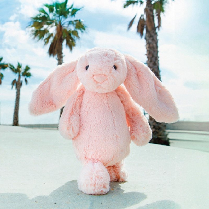 Jellycat Bashful Pink Bunny Large 36cm - ตุ๊กตา - เส้นใยสังเคราะห์ สึชมพู