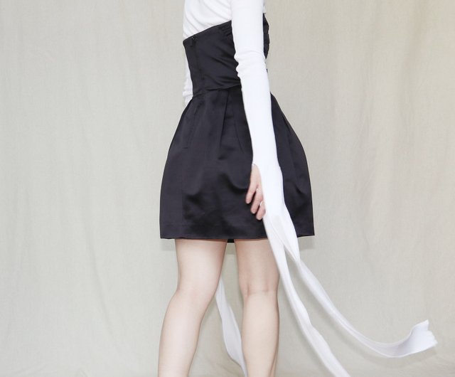 カボチャヴィンテージ。 miumiuブラックシルクタキシード