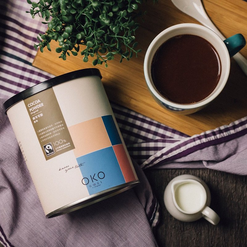 【生態綠 OKO】公平貿易可可粉(300g) - 朱古力 - 新鮮食材 咖啡色