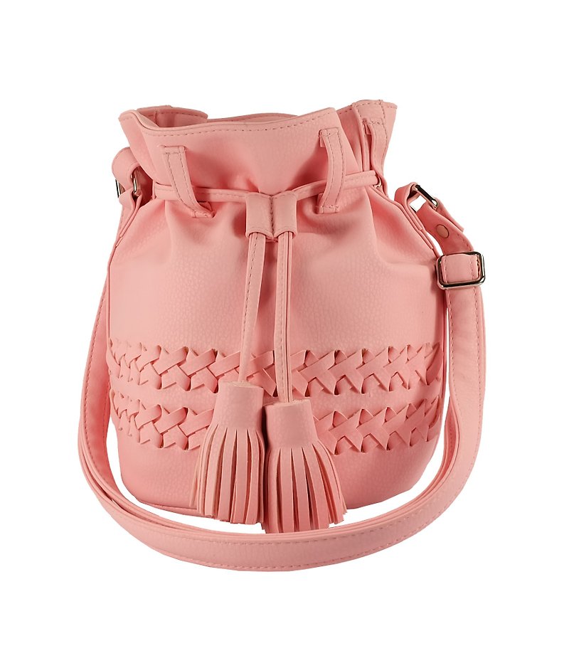 THE MINI OPIUM BAG  (Bucket  Bag) - Messenger Bags & Sling Bags - Other Materials Pink