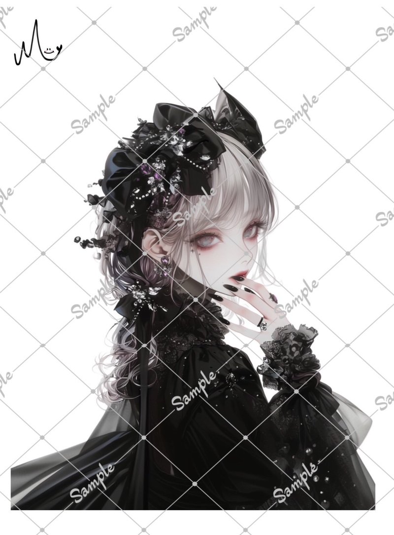 オリジナル人物ステッカー - 貼紙 - 紙 