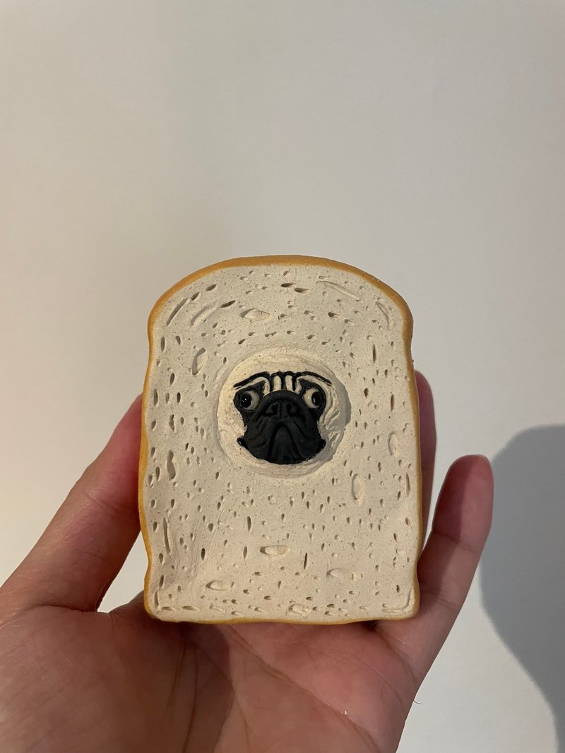 吐司巴哥 陶擺飾 陶器 - 擺飾/家飾品 - 陶 多色