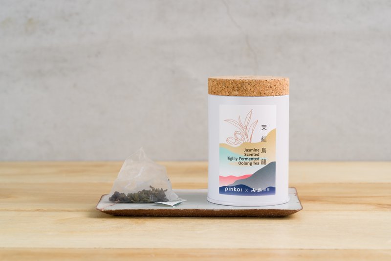 【嚐試台茶新滋味】茉紅烏龍丨Pinkoi 十週年聯名設計茶款 - 茶葉/茶包/水果茶 - 其他金屬 