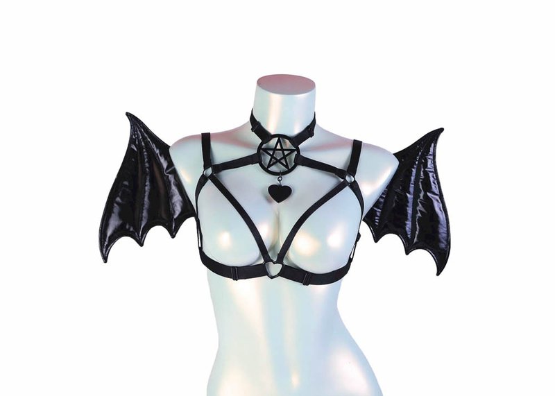 Succubus Harness Black - 其他 - 其他材質 黑色