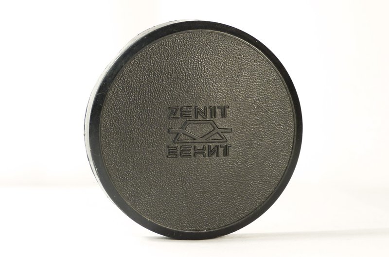 Original front protective cap 55mm for Helios-44M 44M-4 Zenit plastic KMZ USSR - 相機/拍立得/底片相機 - 塑膠 黑色