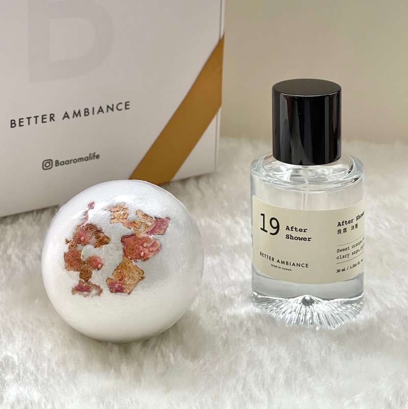 Limited Edition Fragrance Gift Box Set NO.19 Fragrance Spray & Fragrance Bath Ball - Fragrances - Other Materials White