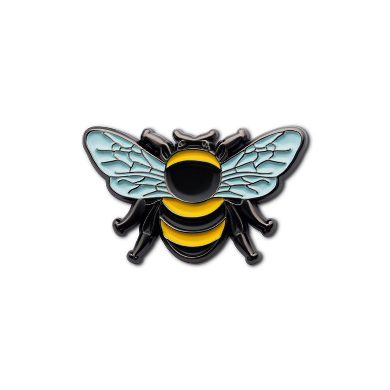 Enamel Pin Bumblebee - 徽章/別針 - 琺瑯 多色
