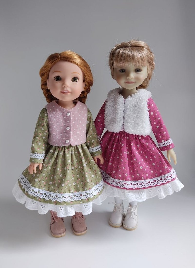 PDF sewing pattern for Ruby Red Fashion Friends dolls. - 手工藝教學/工具書 - 其他材質 