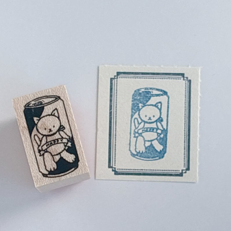 Cat Juice Can 1220 - 印章/印台 - 橡膠 