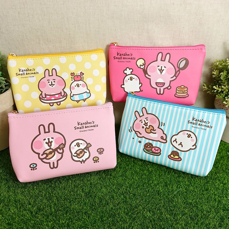 Cortex type cosmetic bag Kanahei Kana Gera P-assisted rabbit rabbit pen bag phone bag - กระเป๋าเครื่องสำอาง - หนังเทียม หลากหลายสี