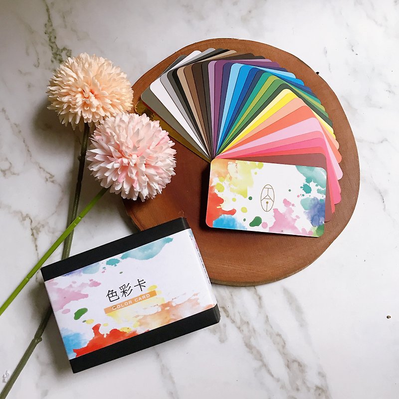 color card - บอร์ดเกม - กระดาษ หลากหลายสี