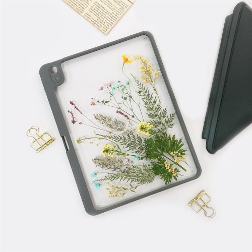 FeimeiPresents 草長鶯飛手作押花iPad殼 iPad Air 11寸13寸 iPad Pro11寸13寸