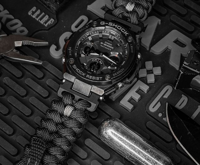 信頼への信頼 カスタマイズ】Knit&Color.ハンドメイドパラコード - G-shock 登山用品