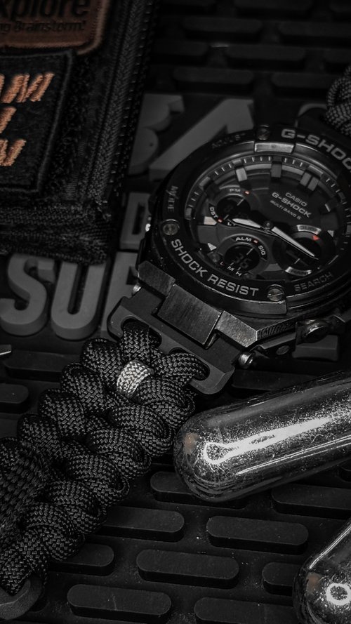 Gショック　パラコード仕様 パラコードの編み方 【G-SHOCKベルト編】 | GARAGE-UTW