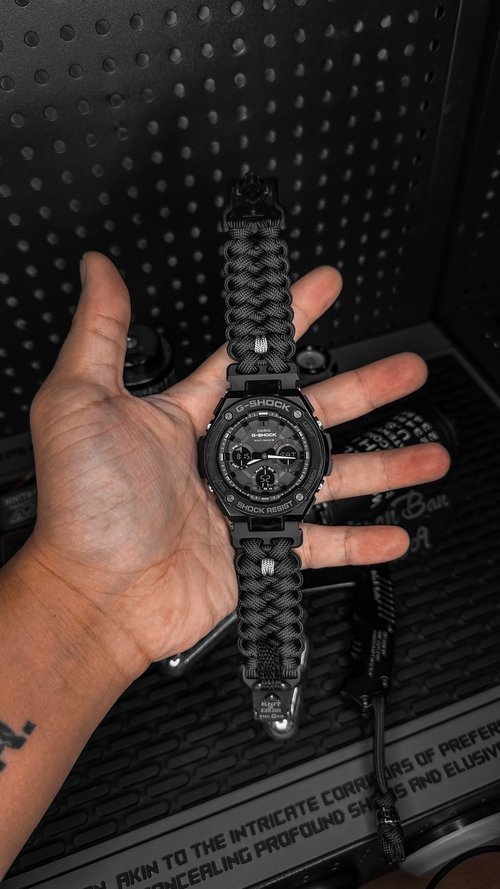 カスタマイズ】Knit&Color.ハンドメイドパラコード - G-shock