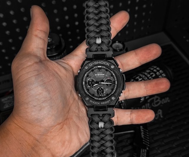 【翌日発送可能】 カスタマイズ】Knit&Color.ハンドメイドパラコード G-shock - 登山用品