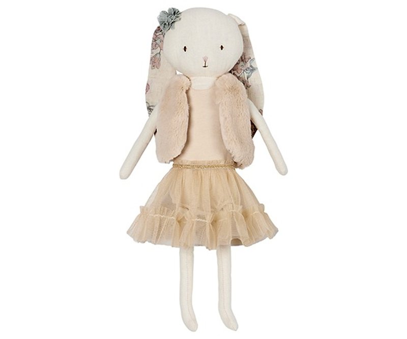 Good friends series - rose ballet clothes and fur coat - Kids' Toys - Cotton & Hemp Pink