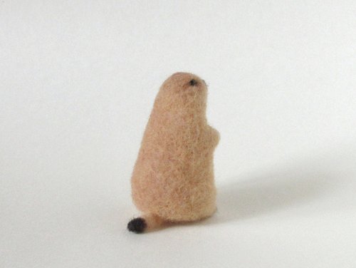 羊毛フェルト プレーリードッグ - ショップ Minibb 置物 - Pinkoi