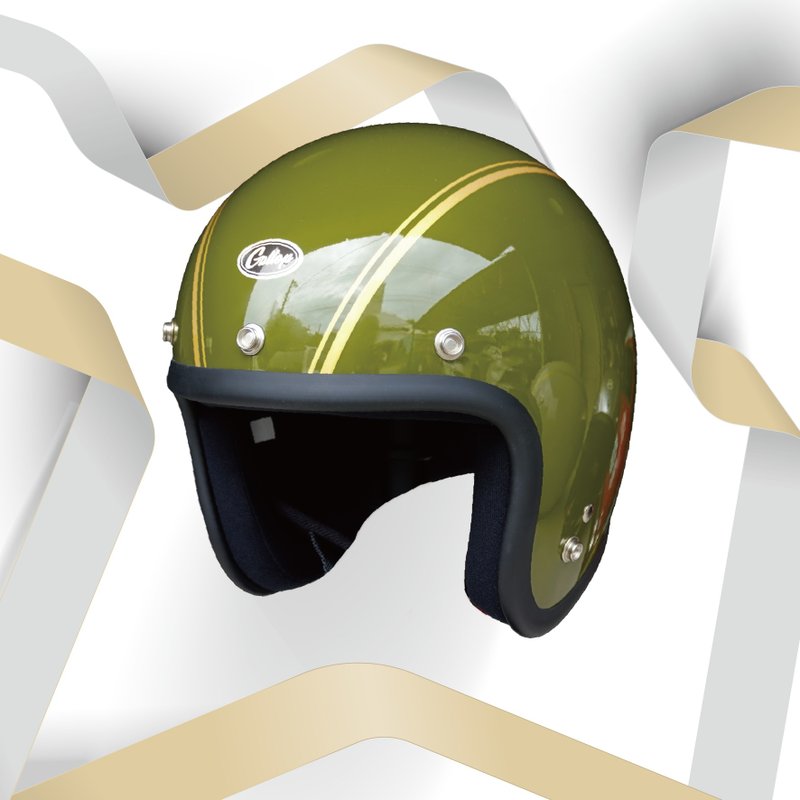 GALLOP BIJIN SERIES HELMET 美人系 3/4半罩安全帽 墨田綠 S-XXL - 安全帽 - 其他材質 
