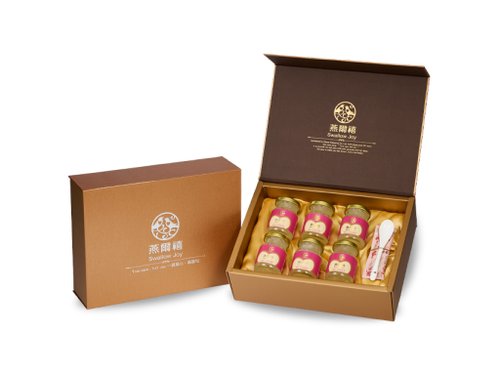 燕爾禧臻選 新上市【燕爾禧Swallow】官府濃純即食燕窩-精緻禮盒組6入裝