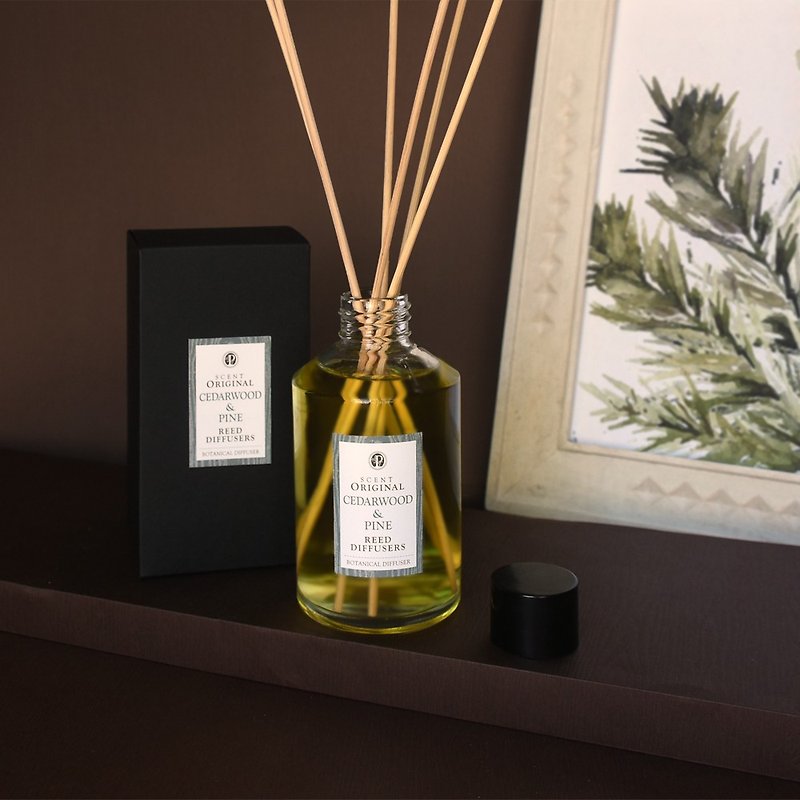 140ml home essential oil diffuser bamboo│980 yuan│Xiaowoju - น้ำหอม - น้ำมันหอม ขาว