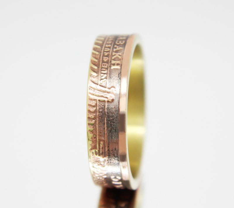 Nagorno-Karabakh Coin Ring 5 dram 2013 coin rings for men coin rings for women - 戒指 - 其他金屬 