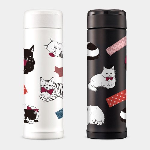 cat sky cat Zojirushi Stainless Steel thermos cup thermos bottle PS020 -  Shop PIXO.STYLE Vacuum Flasks - Pinkoi