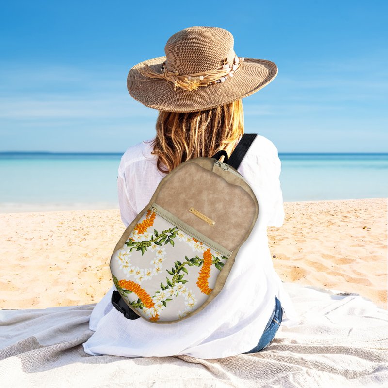 Hawaiian Ohanabag/ボディバッグ【レイリノ】新登場 - 束口袋/束口背包/水桶包 - 棉．麻 多色