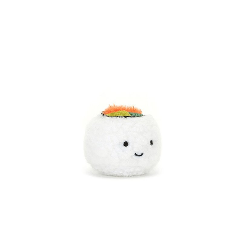 Sassy Sushi Uramaki 迴轉壽司加州捲花壽司 酪梨壽司捲 - 公仔/玩偶 - 聚酯纖維 白色
