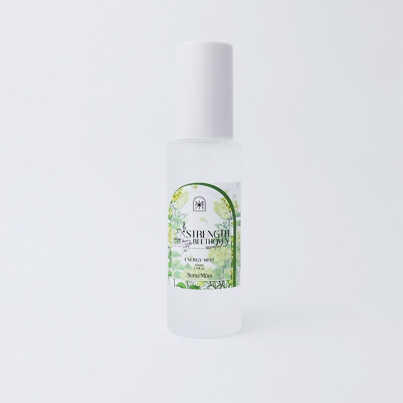 Power Beethoven Sports Soothing Essential Oil Spray 60ml / Boost and refresh. Vibrant fragrance - น้ำหอม - น้ำมันหอม สีใส