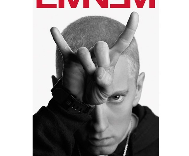 Eminem Horns Poster