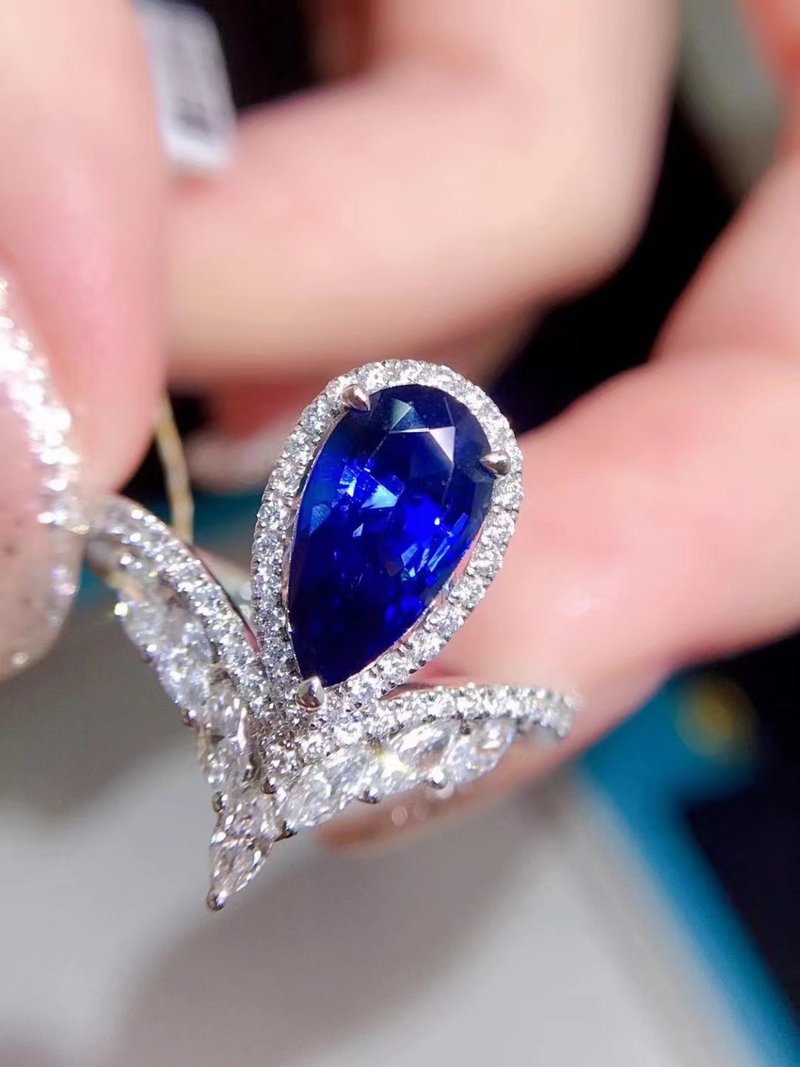 台北奧斯珠寶 斯里蘭卡藍寶石戒指 - 戒指 - 寶石 