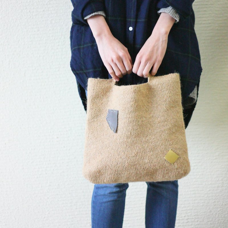 Nuts handbags on bread - Handbags & Totes - Cotton & Hemp 