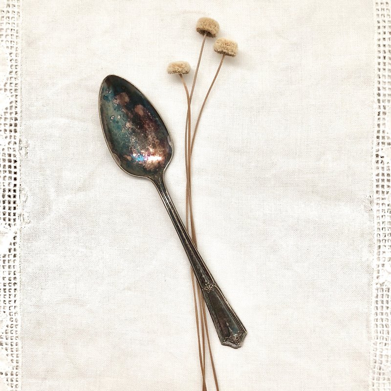 1924 Rogers XII Silver Plated Spoon - ช้อนส้อม - โลหะ 