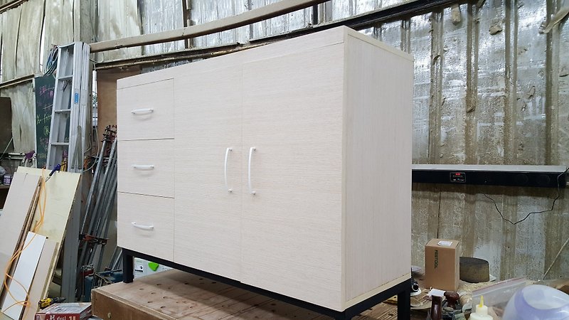 【Xiong Kenzuo Woodworking Workshop】//Customized// Storage cabinet - Storage - Wood Brown