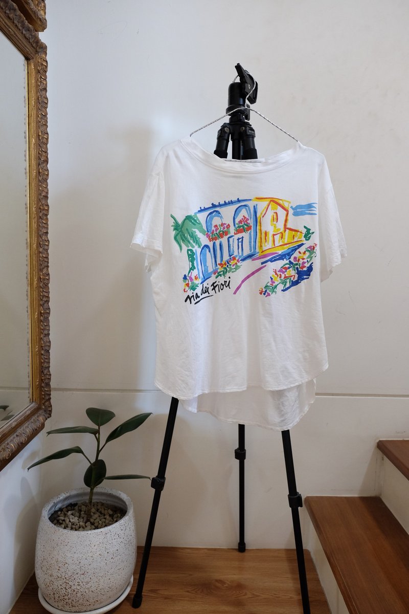 Vintage 1990s United Colors of Benetton Tshirts - 女 T 恤 - 棉．麻 