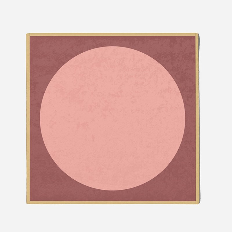 Cherry and Harry - Spot Cube Pink Waterproof Washable Play Rug - 地墊/地毯 - 其他材質 