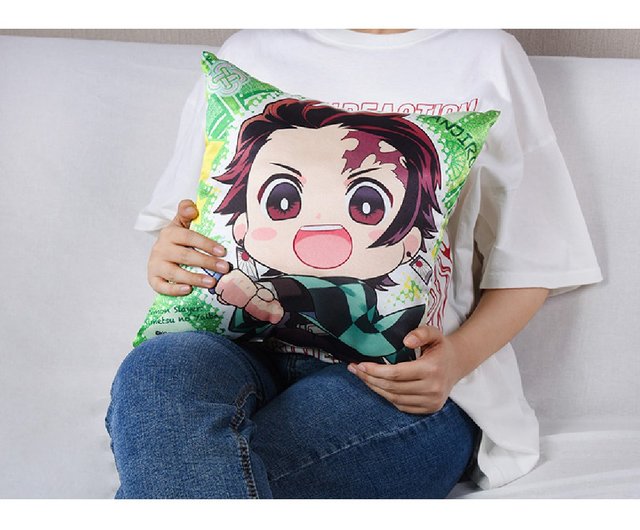 BIGGER】鬼滅の刃 フルカラー抱き枕(35×35) IP認定商品 アニメ周辺枕