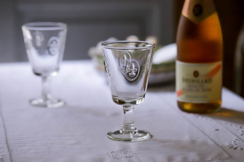 法式百合玻璃高腳杯 - 酒杯/酒器 - 玻璃 
