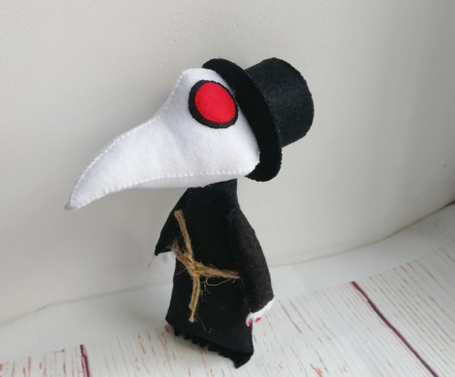 plague doctor plush