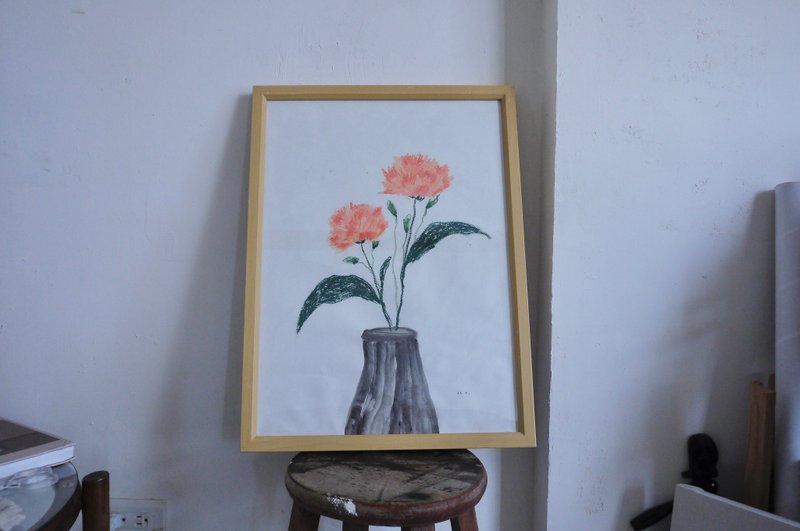 Still life with flowers - โปสเตอร์ - กระดาษ 