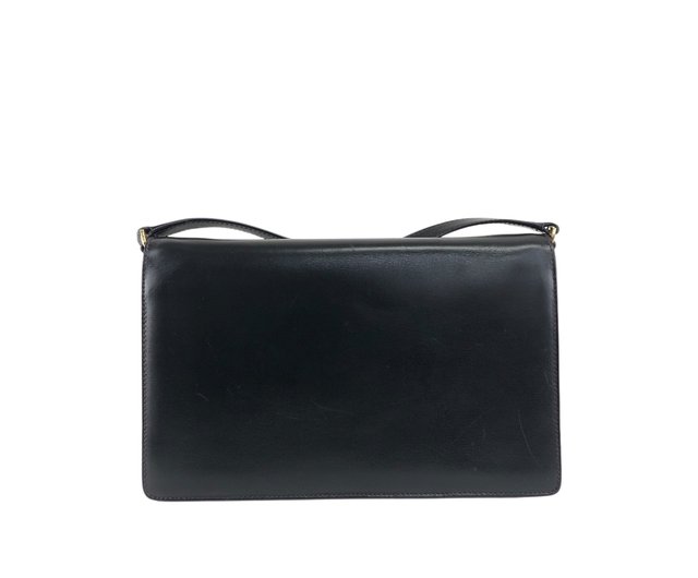 グッチ　VINTAGE GUCCI ボストンバッグ　ショルダーバッグ 日本直送 名牌中古包 】GUCCI グッチ ショルダーバッグ ブラック