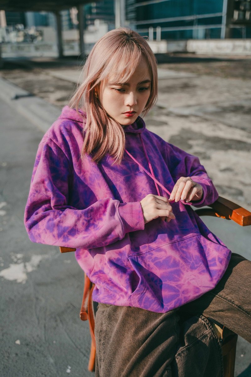 Tie Dye Purple - 其他 - 棉．麻 紫色