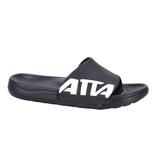 ATTA 【ATTA】動態調節 5D動態足弓均壓拖鞋-黑白