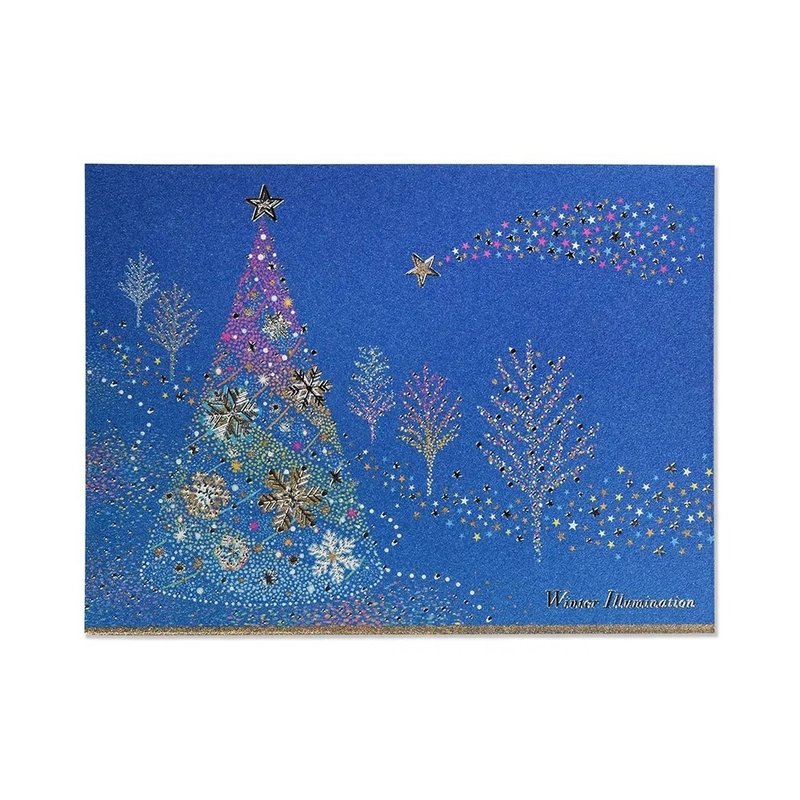 WINTER ILLUMINATION 便利貼 冬季 彩灯 / 聖誕節 - 信封/信紙 - 紙 