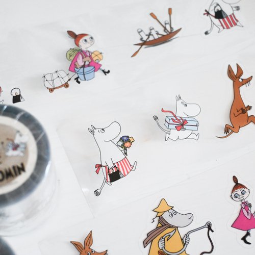 Pinkoi × Moomin】ムーミンの仲間たち PETテープ - ショップ jr