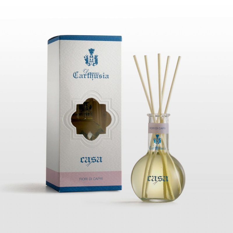 義大利 Carthusia│繽紛花園擴香組100ml/Fiori di Capri - 香氛/精油/擴香 - 精油 透明