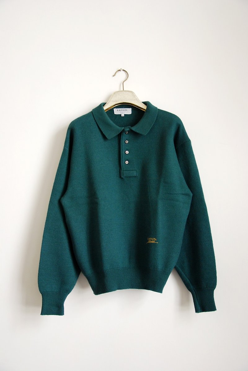 Vintage prime green sweater - สเวตเตอร์ผู้หญิง - วัสดุอื่นๆ 